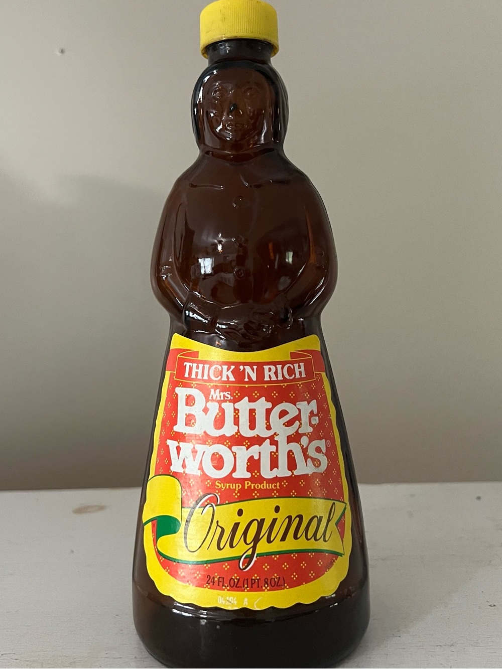 Mrs. Butterworth's Original Syrup - Thick 'N Rich - Yellow & Red Label